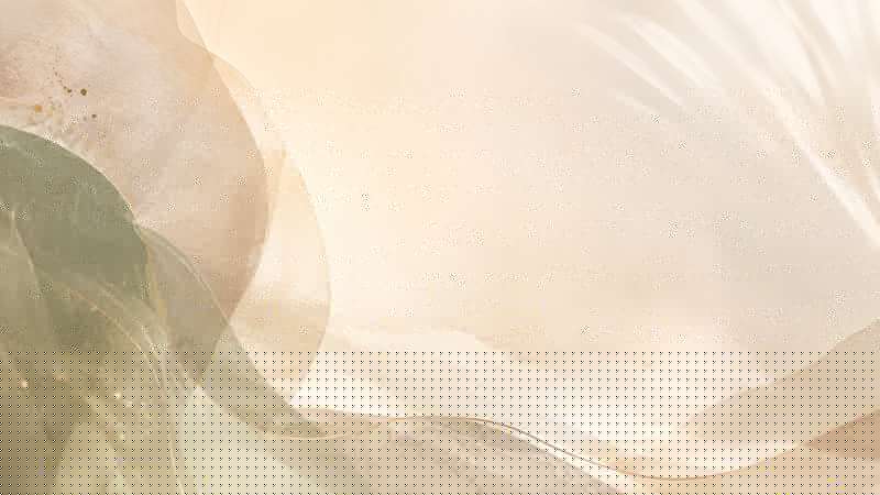 Soft abstract editorial artwork in warm ivory, muted sage, sand, and subtle gold, created for AbundantlyMari Weekly Signal.